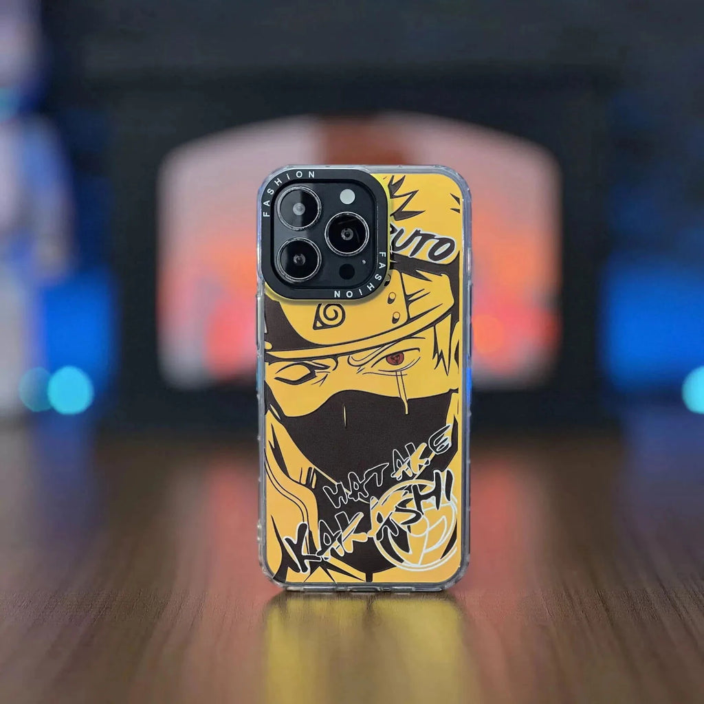 Hatake Kakashi Pain Laser Phone Case for IPhone - HelloAnimeCases