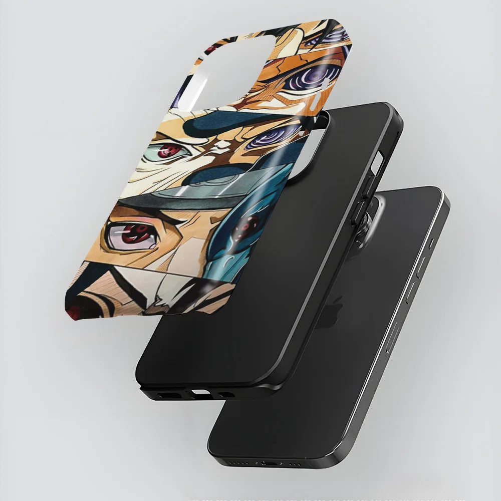 Naruto Phone Case for Iphone Series Double Layer Film Case