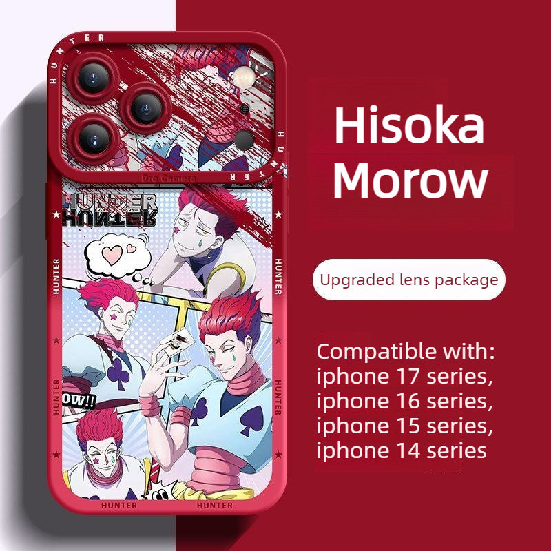 Funda de silicona para teléfono con el anime Death Note Nate River