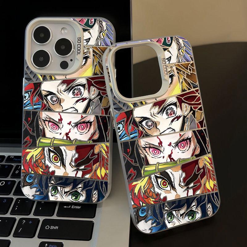 Hollow Demon Slayer Anime iPhone Case - HelloAnimeCases