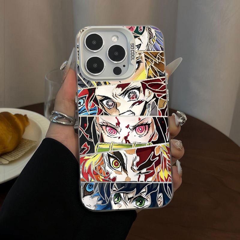 Hollow Demon Slayer Anime iPhone Case - HelloAnimeCases