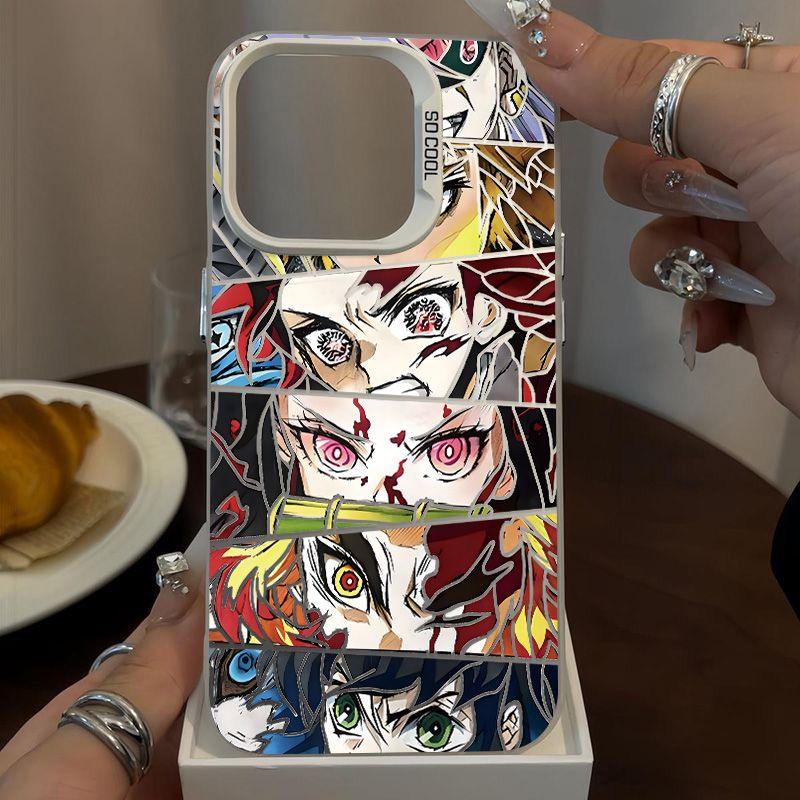 Hollow Demon Slayer Anime iPhone Case - HelloAnimeCases