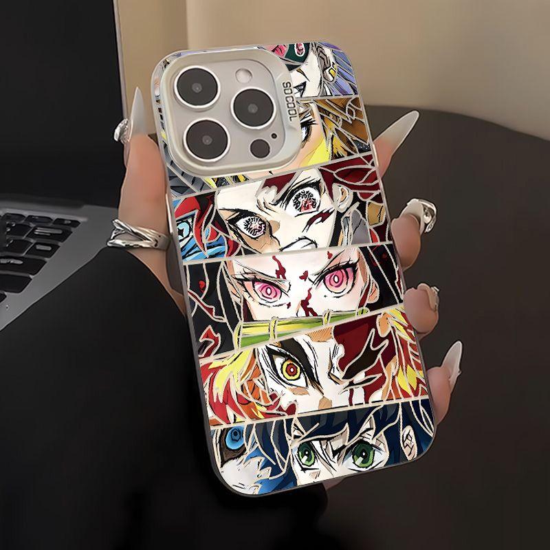 Hollow Demon Slayer Anime iPhone Case - HelloAnimeCases