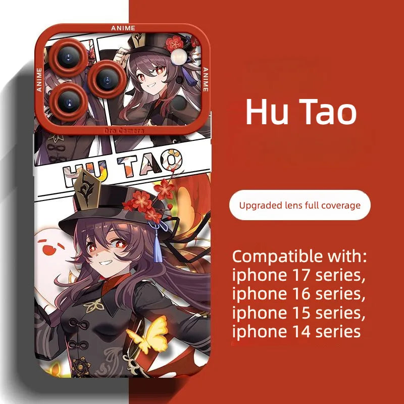 Genshin Impact Silicone Anime Phone Case Cover