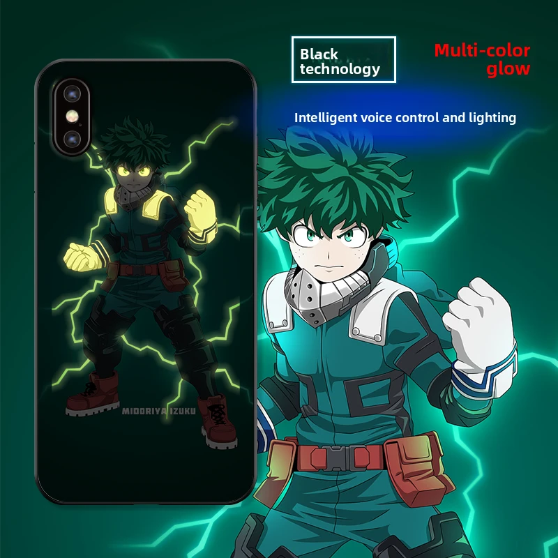 MY HERO ACADEMIA Light Up Glow In The Dark Phone Case