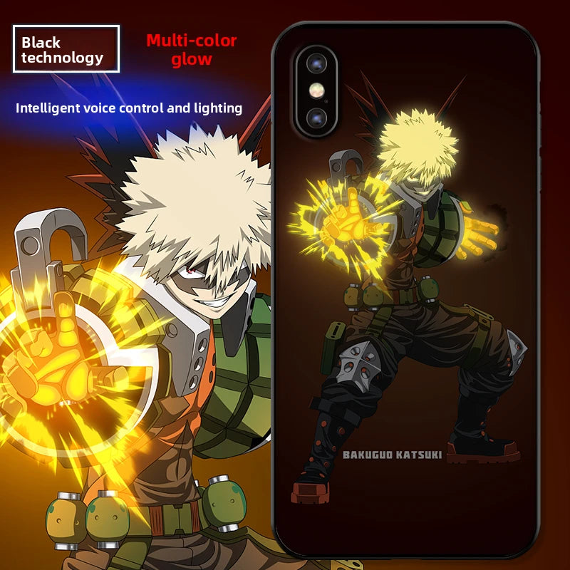 MY HERO ACADEMIA Light Up Glow In The Dark Phone Case