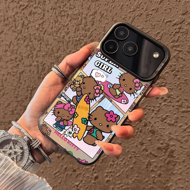 Cute Tanned Kitty 17 Series Hard Phone Cases