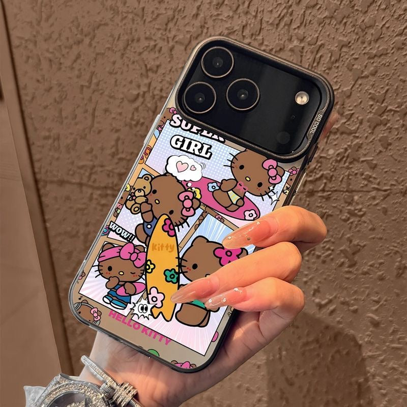 Fundas rígidas para teléfono serie 17 con adorable gatito bronceado