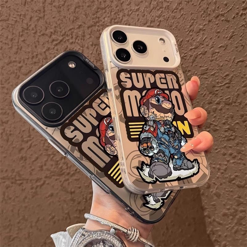 Funda para iPhone estilo láser de Mario