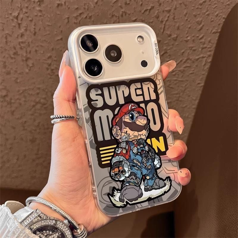 Funda para iPhone estilo láser de Mario