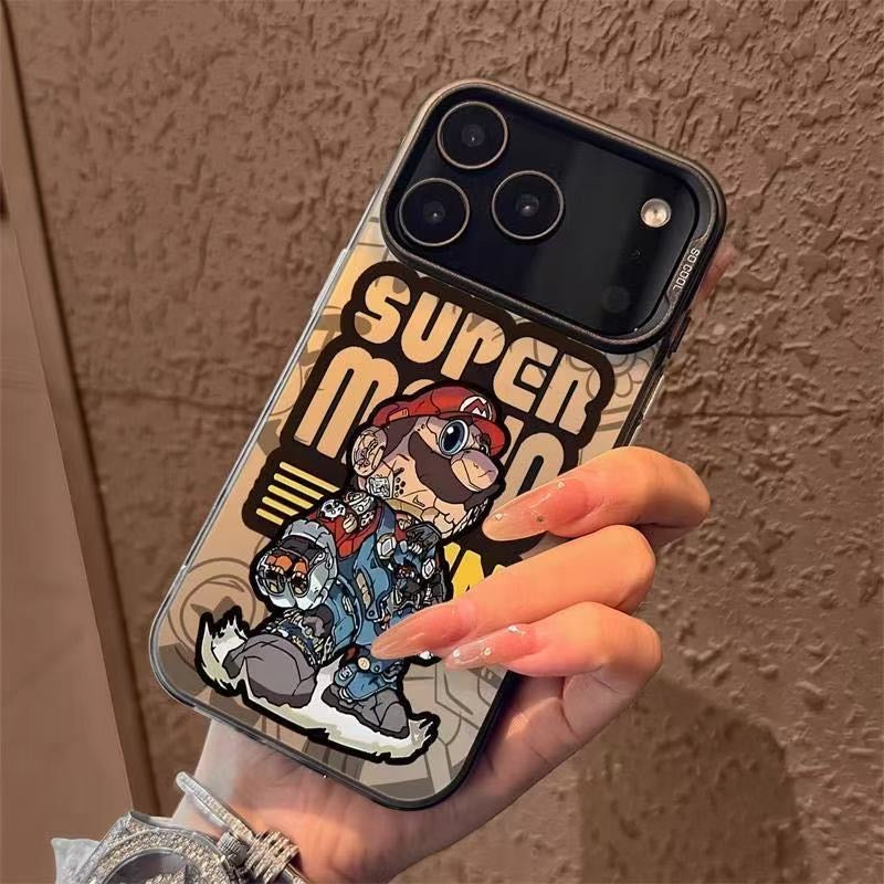 Funda para iPhone estilo láser de Mario