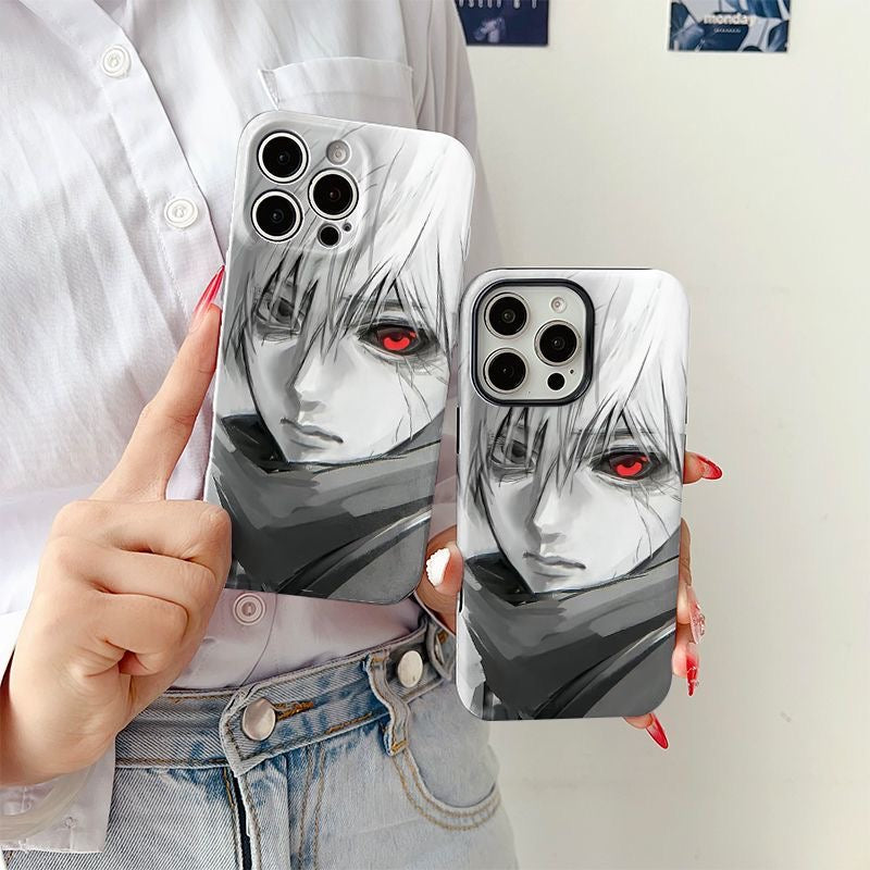 Tokyo Ghoul Boy Ken Kaneki Anime Phone Case iPhone 17 Hard Case