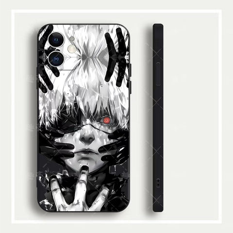 Tokyo Ghoul Ken Kaneki Anime Phone Case iPhone 17 Silicone Case