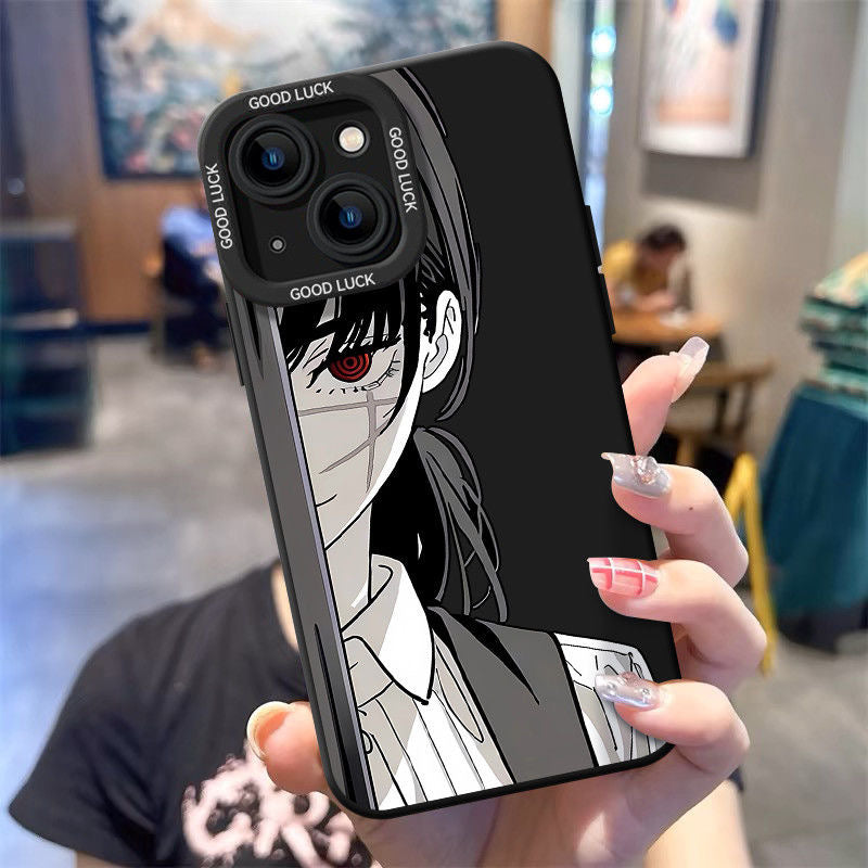 Chainsaw Man Mitaka Asa Anime Phone Case Silicone iPhone 17 Case