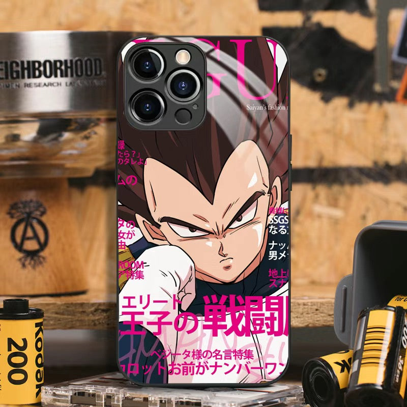 Dragon Ball Z Vegeta Anime Phone Case Super Saiyan Phone Cases
