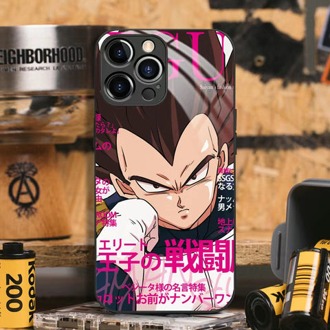 Dragon Ball Z Vegeta Anime Phone Case Super Saiyan Phone Cases