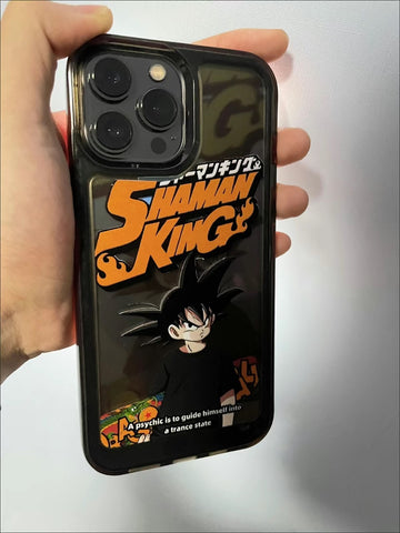 Funda transparente para teléfono Dragon Ball Goku