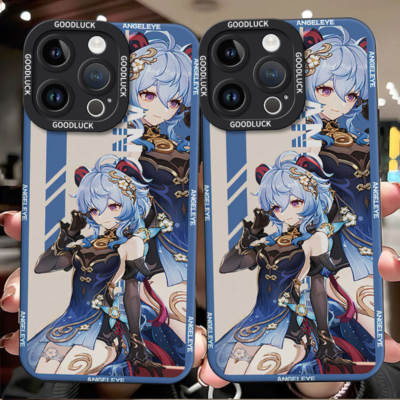 Genshin Impact Ganyu Anime Phone Case Cover Genshin Impact Ganyu Anime Phone Case Cover