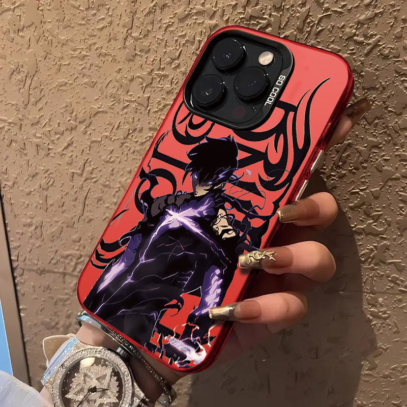 Solo Leveling Sun Jing Woo Hard TPU Anime Phone Case Cover