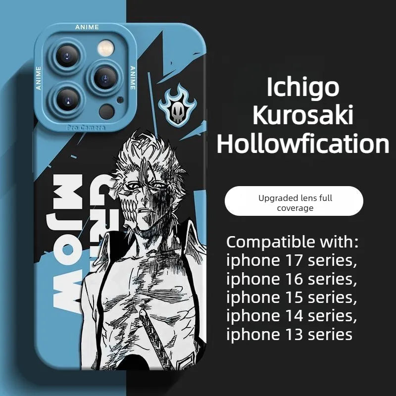 Funda de silicona para iPhone 17 de One Piece Brook Anime