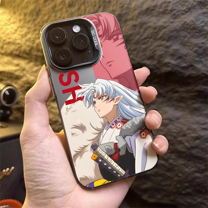 Inuyasha Sesshomaru and Miroku Phone Case for iPhone