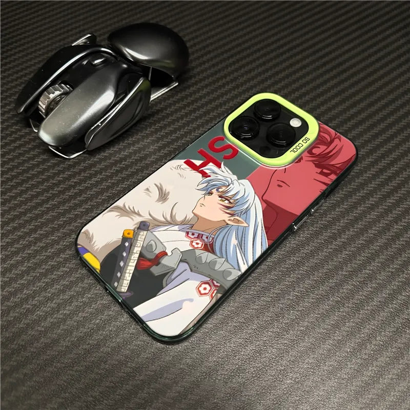 Inuyasha Sesshomaru and Miroku Phone Case for iPhone