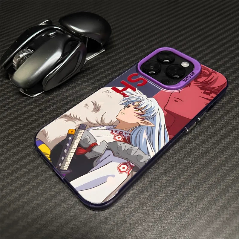 Inuyasha Sesshomaru and Miroku Phone Case for iPhone