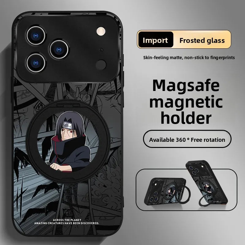 Naruto MasSafe Phone Case with Magnetic Metal Holder