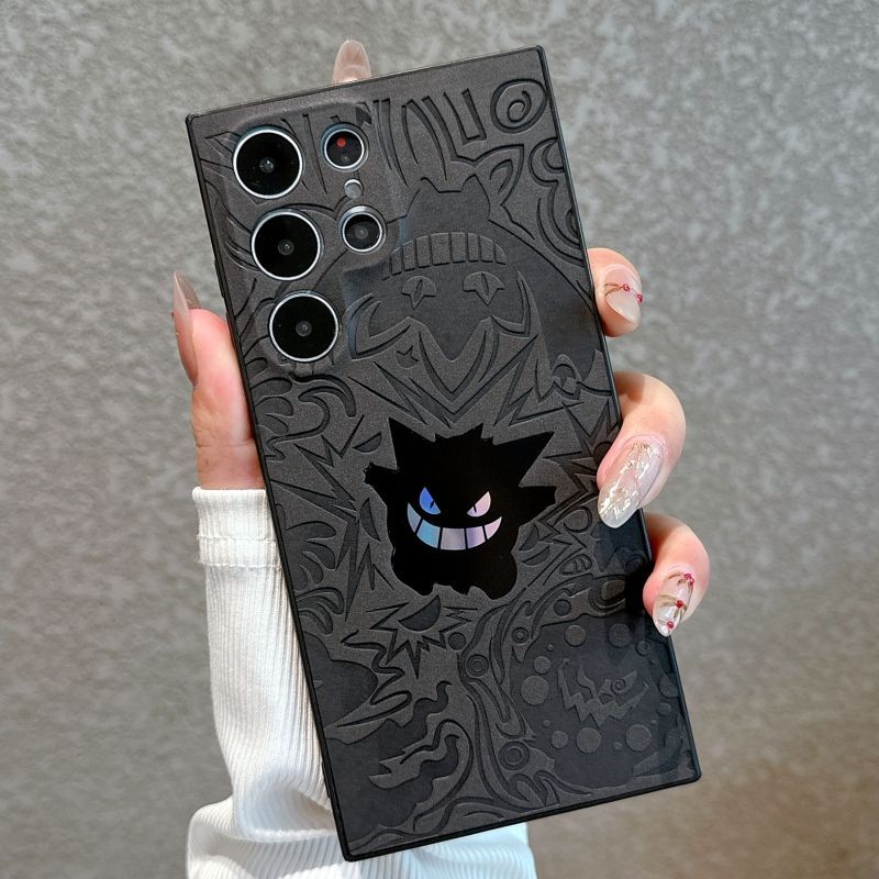 Pokemon Gengar 3D Relief Holographic Matte Magsafe Case for Samsung Phones