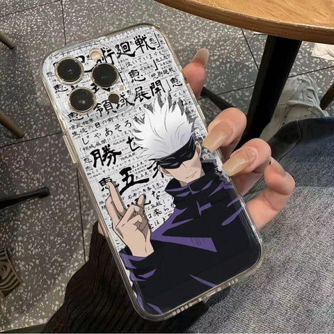 JJK Phone Case Fashion Gojo Satoru - HelloAnimeCases