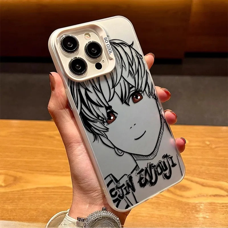 Funda de anime Dandadan para iPhone