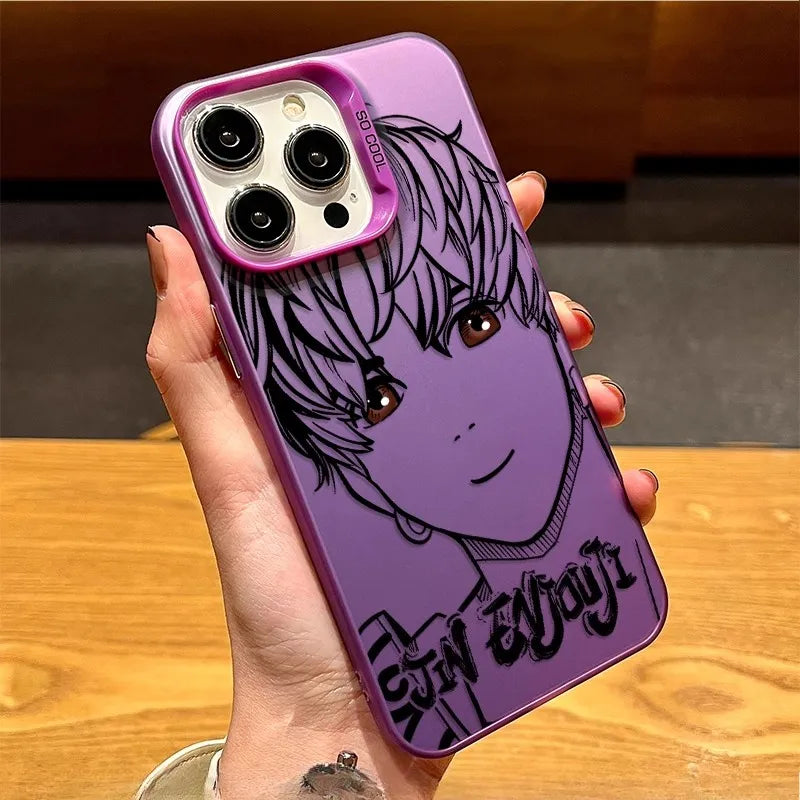 Funda de anime Dandadan para iPhone