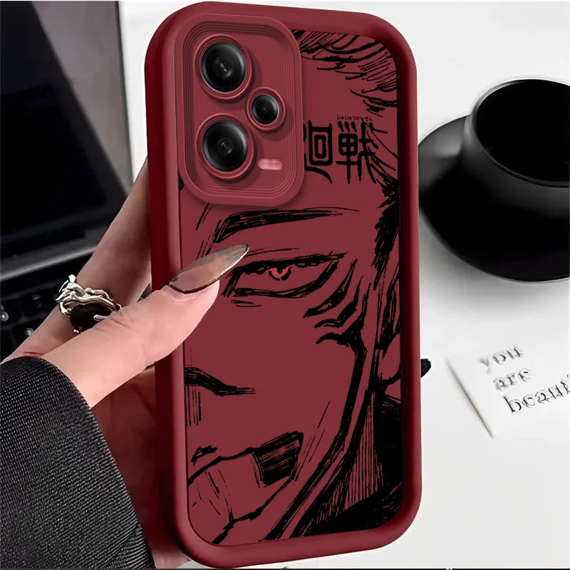 Jujutsu Kaisen Anime Phone Cases For Redmi