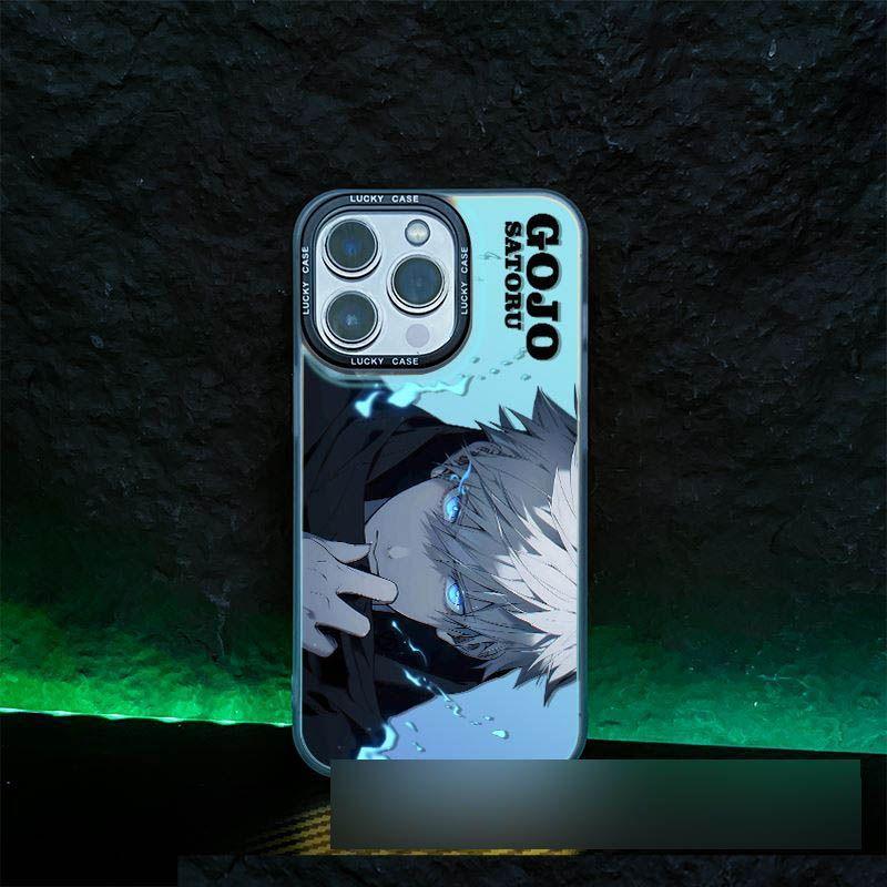 Jujutsu Kaisen Colorful Gojo Satoru Anime iPhone Case - HelloAnimeCases