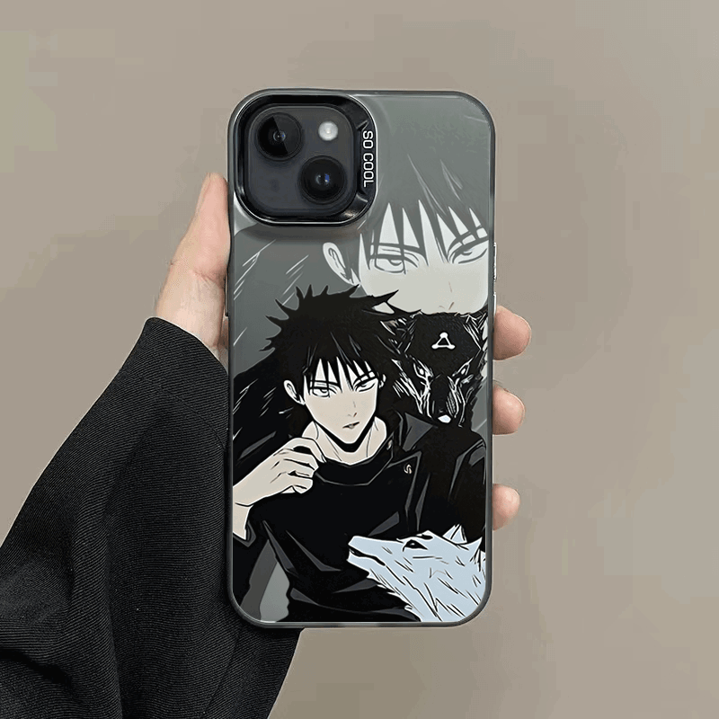 Jujutsu Kaisen Fushiguro Funda de teléfono brillante