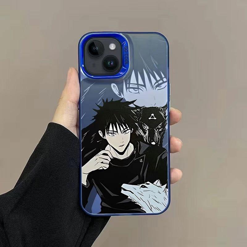 Jujutsu Kaisen Fushiguro Funda de teléfono brillante