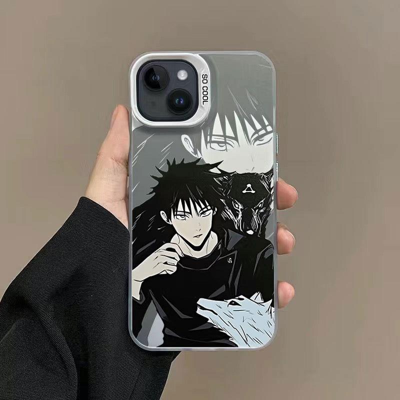 Jujutsu Kaisen Fushiguro Funda de teléfono brillante