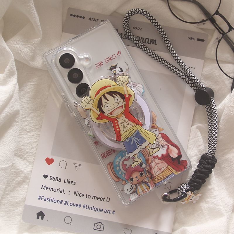 Samsung One Piece Magsafe Magnetic Transparent Phone Case for The Samsung