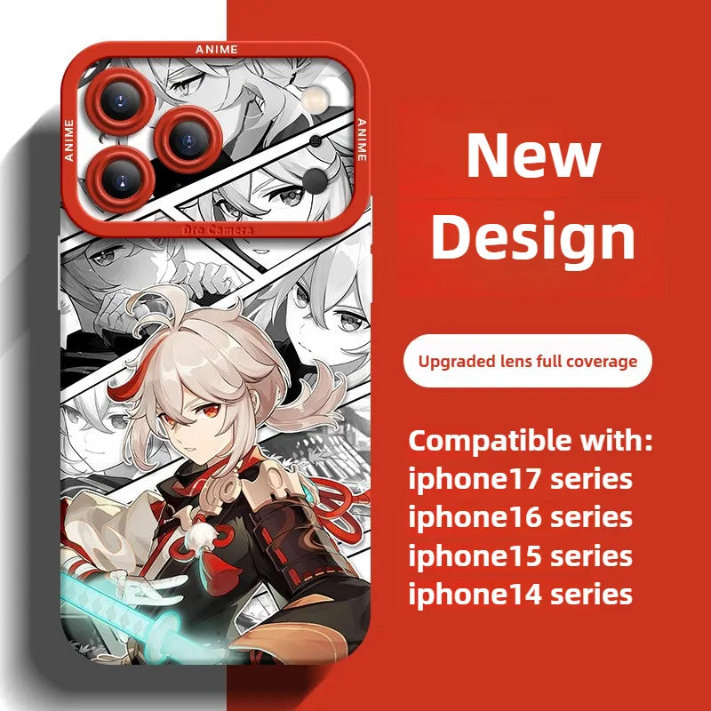 Funda de silicona para iPhone 17 de One Piece Brook Anime