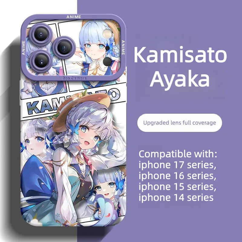 Genshin Impact Silicone Anime Phone Case Cover