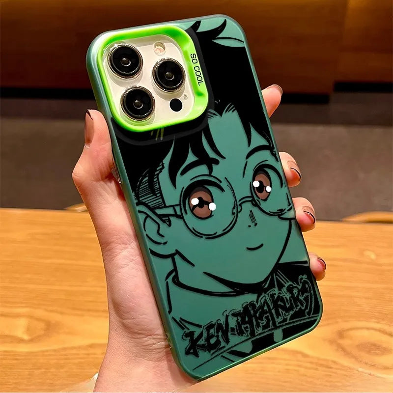 Funda de anime Dandadan para iPhone