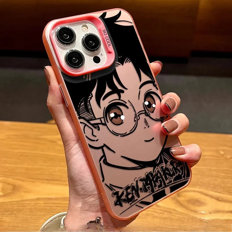 Funda de anime Dandadan para iPhone