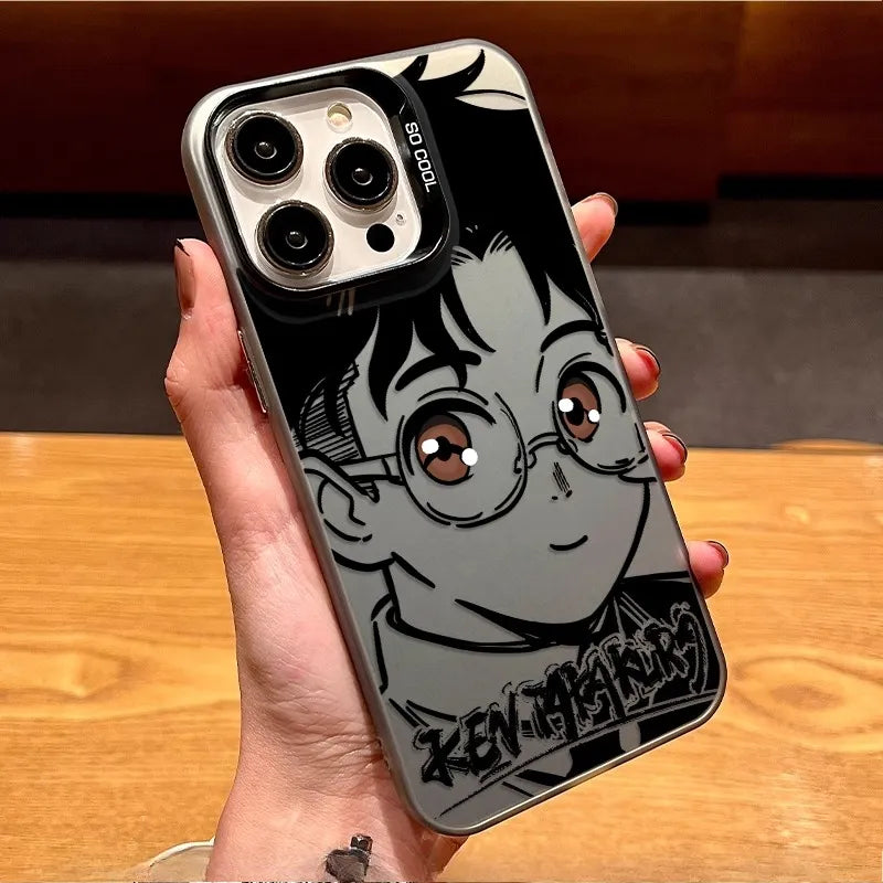 Funda de anime Dandadan para iPhone