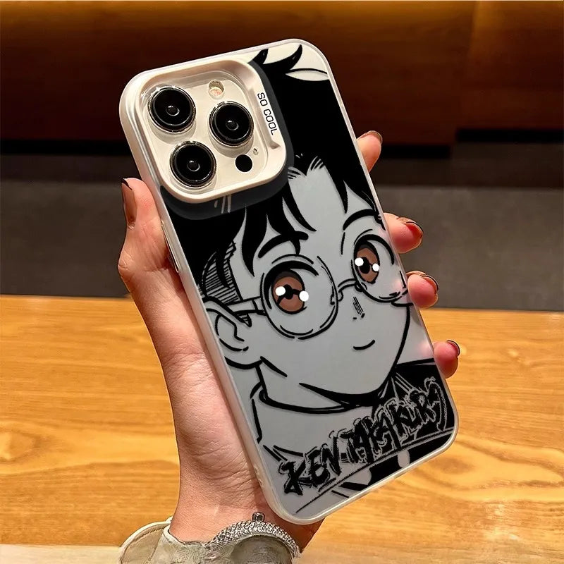 Funda de anime Dandadan para iPhone