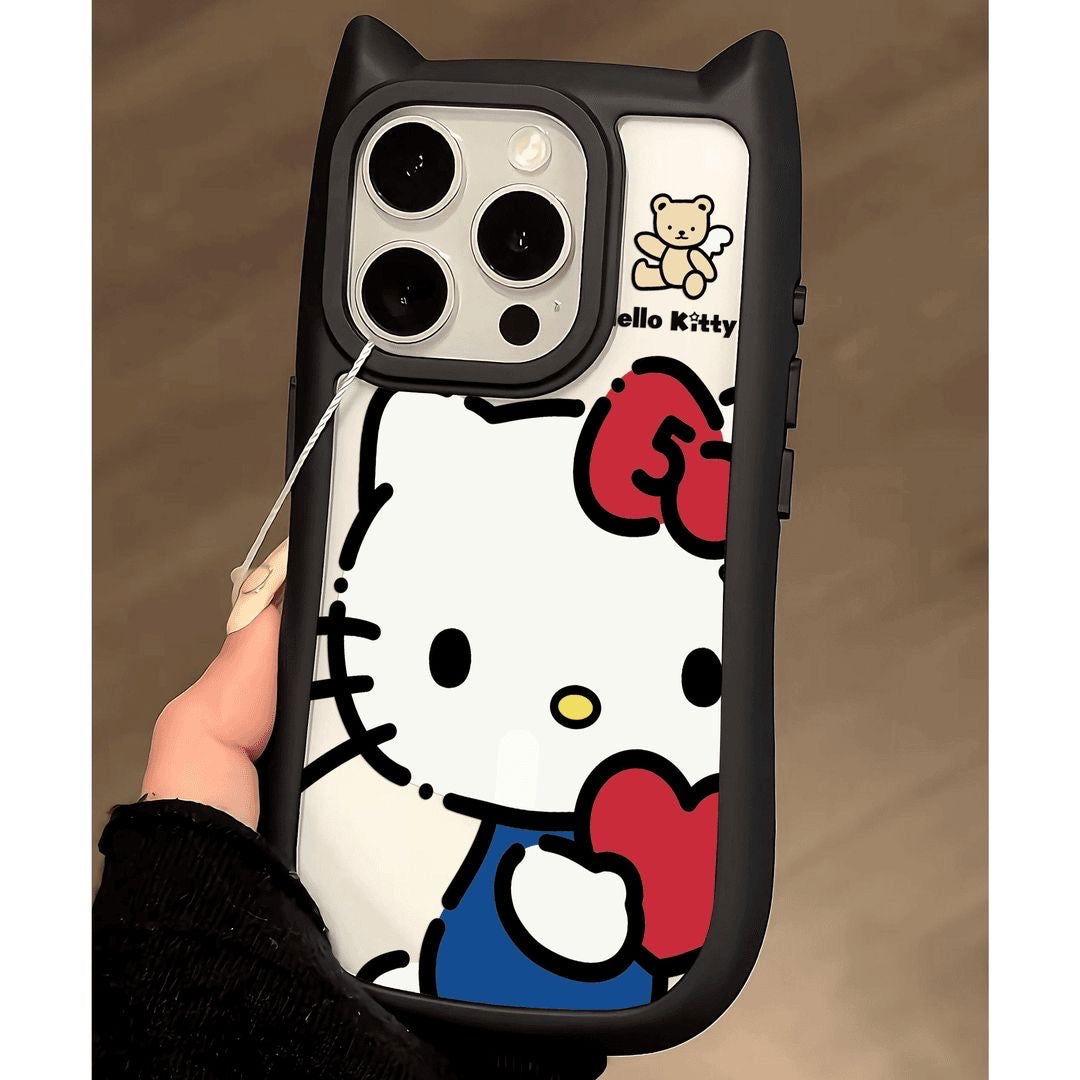 Kitty Clear Phone Case - HelloAnimeCases