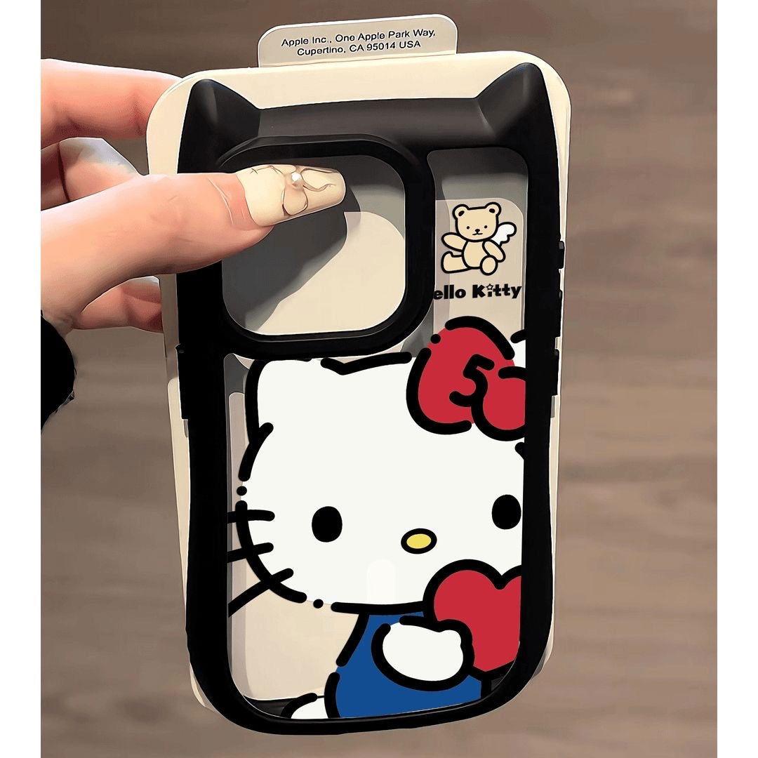 Kitty Clear Phone Case - HelloAnimeCases