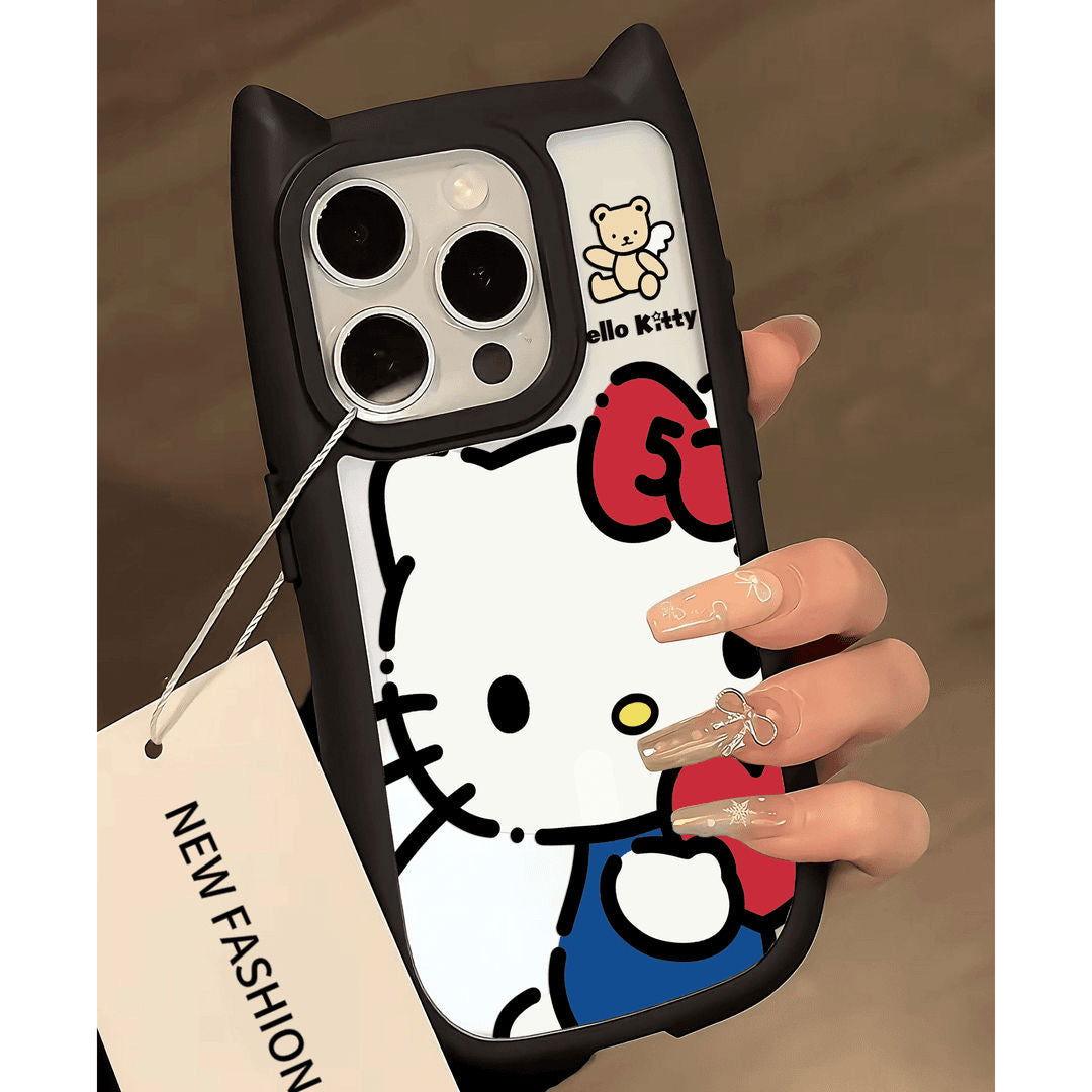 Kitty Clear Phone Case - HelloAnimeCases