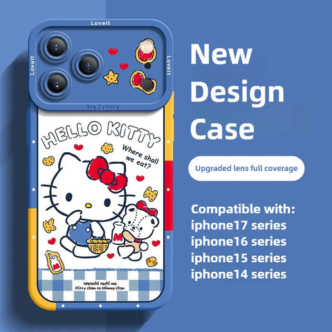 Fundas para teléfono lindas de la serie Anime Kitty 17
