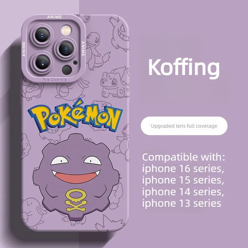 Pokemon Silicone Apple Phone Case Cover