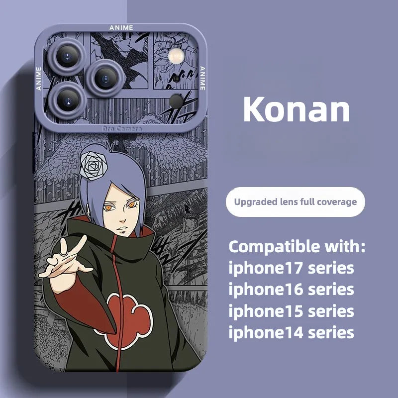 Naruto Konan Anime Phone Cases Silicone Case Cover